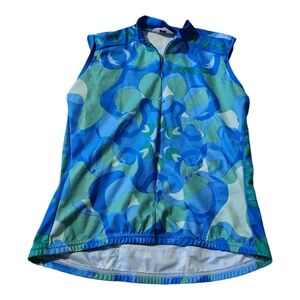 Pearl Izumi Mens blue cycling tank top Medium